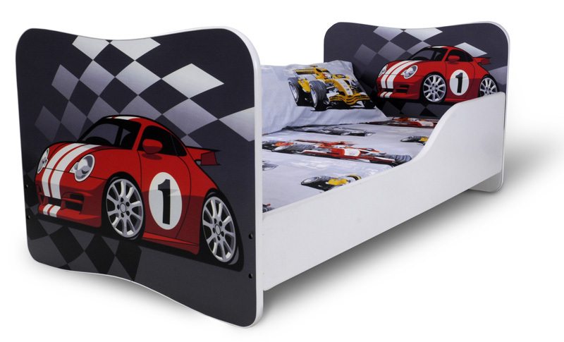 Racing Car Bed No Drawer
